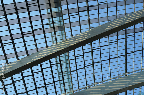 Glass roof of Modern Business building