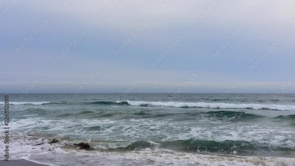 Zuma Beach in Malibu at sunset, California, USA Zuma Beach in Malibu at sunset, California, USA