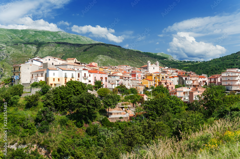  San Nicola Arcella near the Arcomagno, Calabria, Italy