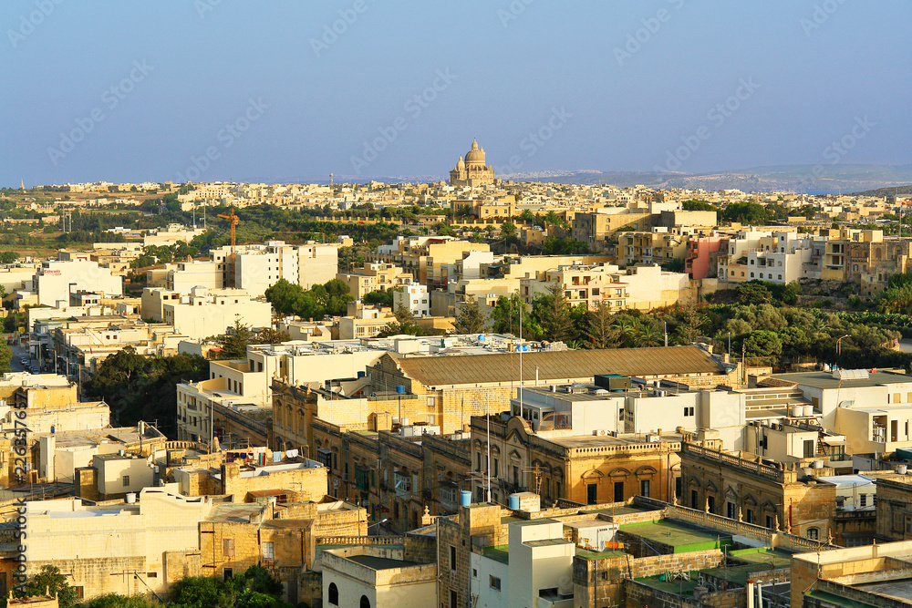 Victoria -  the capital city of Gozo, the second largest island of Malta.
