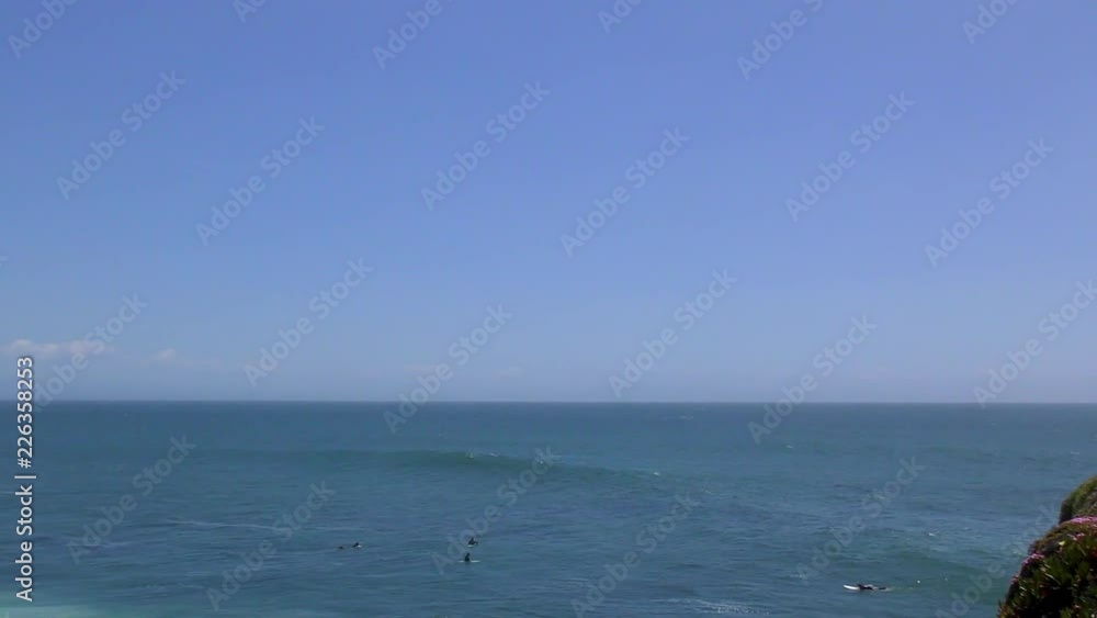 Santa Cruz, Steamer Lane West Side, California, USA. Steamer Lane is a famous surfing location in Santa Cruz, California. Santa Cruz, Steamer Lane West Side, California, USA. Steamer Lane is a famous surfing location in Santa Cruz, California.