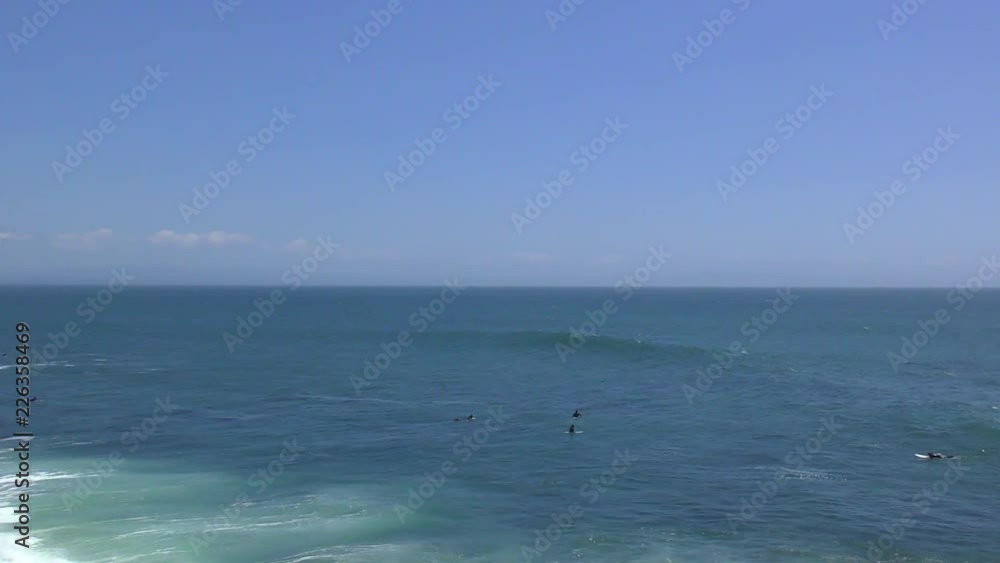 Santa Cruz, Steamer Lane West Side, California, USA. Steamer Lane is a famous surfing location in Santa Cruz, California. Santa Cruz, Steamer Lane West Side, California, USA. Steamer Lane is a famous surfing location in Santa Cruz, California.