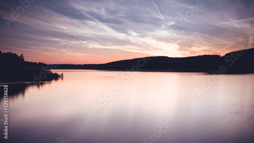 sunset on the lake © Lars Junker