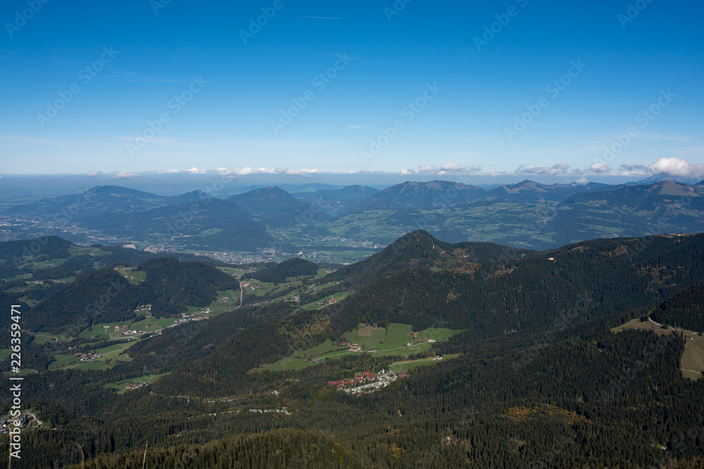 Landschaft rund um den Kehlstein im Berchtesgadener Land