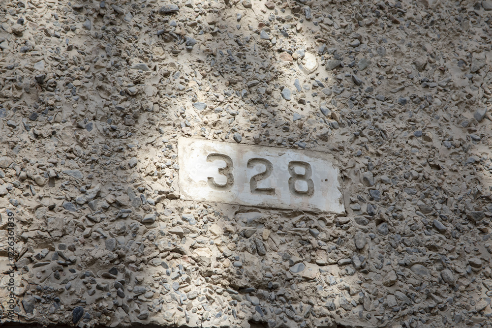 Cave 328 marker at Mogao Grottoes, Dunhuang, Ganzu, China Cave 328 marker at Mogao Grottoes, Dunhuang, Ganzu, China