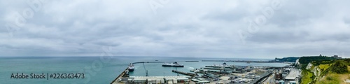 Dover Harbour from above © pusteflower9024