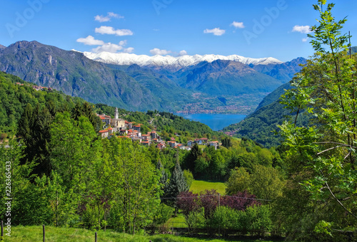 Ramponio am Luganersee, Italien - Ramponio on Lake Lugano, Italy