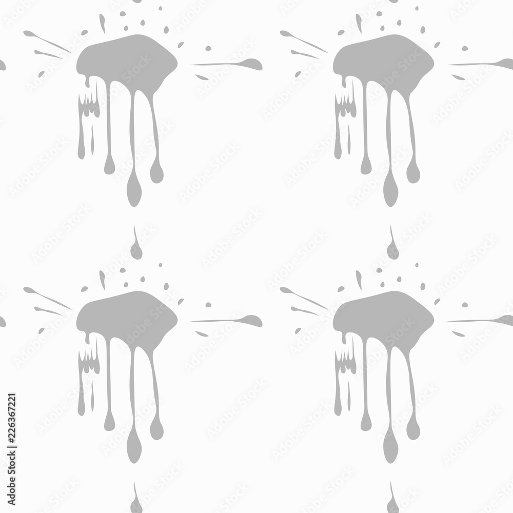 abstract seamless pattern with paint spots, blur abstract seamless pattern with paint spots, blur