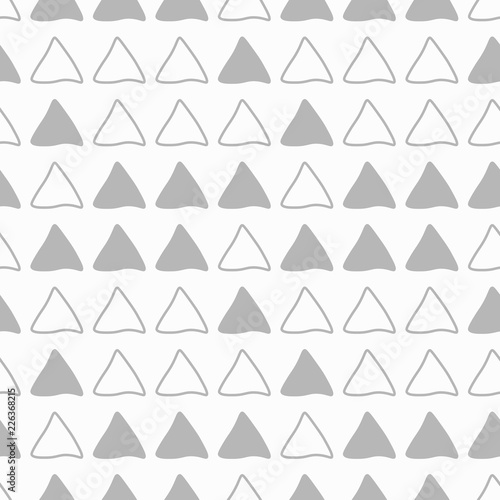 seamless geometric triangle abstract pattern