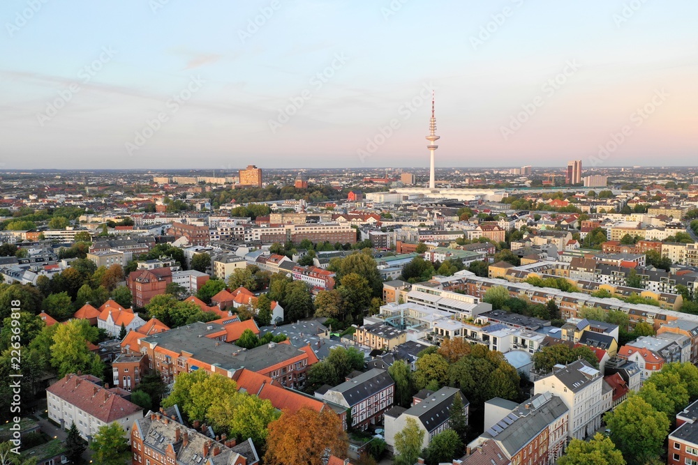 City Panorama Hamburg