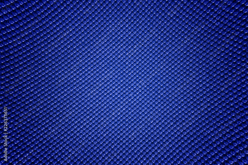 Blue texture of synthetic fabric. Textile background. Blue texture of synthetic fabric. Textile background.
