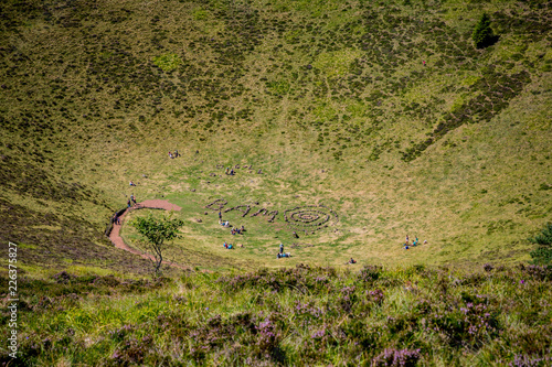 Randonnée au Puy Pariou  en Auvergne photo