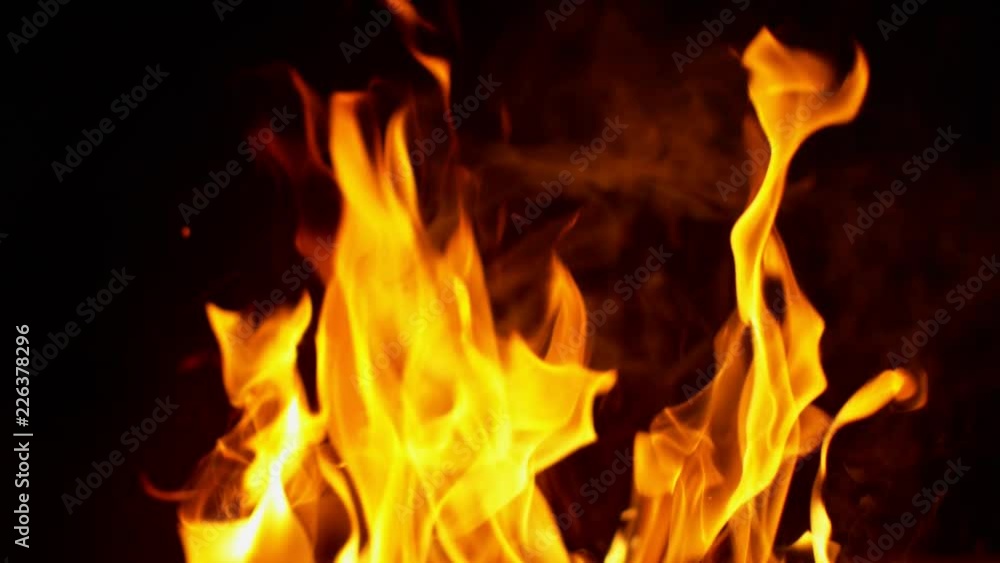 Fire flames in super slow motion, shooting with high speed cinema camera in 4K. Fire flames in super slow motion, shooting with high speed cinema camera in 4K.