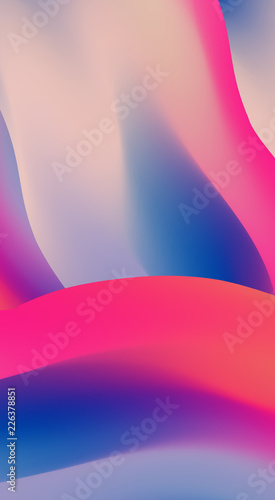 Gradient Mesh can be used as a screen saver on a computer screen, smartphone
