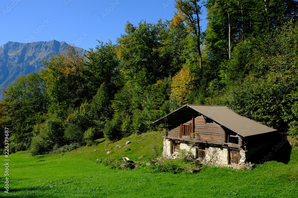 Farm shed in Switzerland