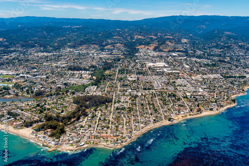 Santa Cruz California Aerial View