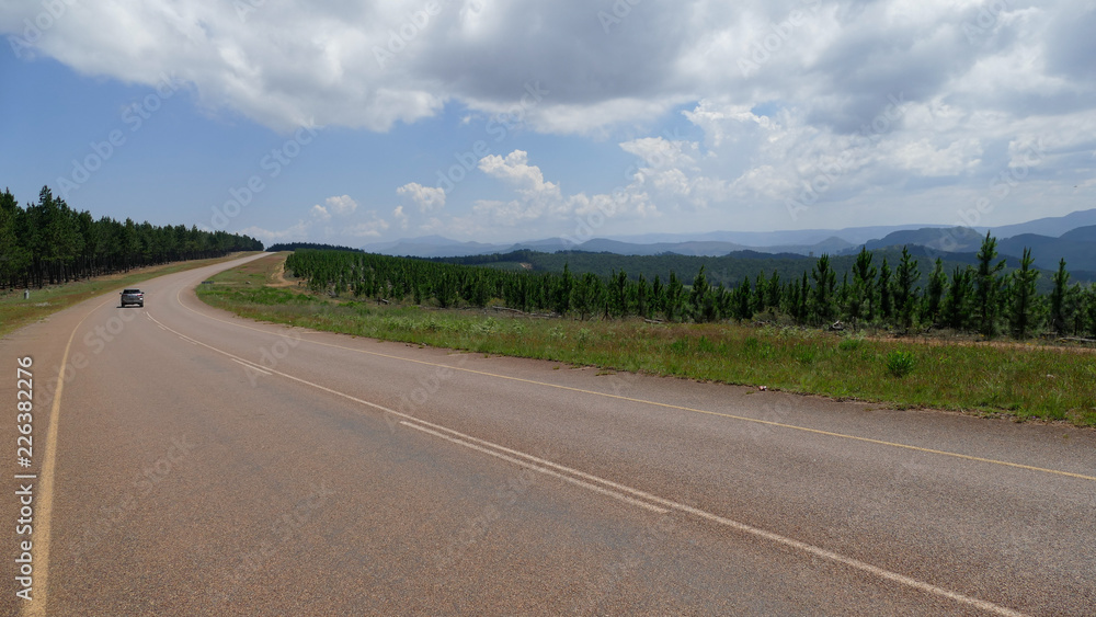 Panorama der Panorama-Route Südafrika