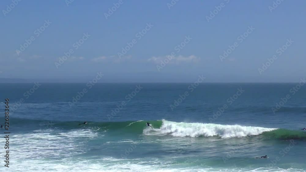 Santa Cruz, Steamer Lane West Side, California, USA. Steamer Lane is a famous surfing location in Santa Cruz, California. Santa Cruz, Steamer Lane West Side, California, USA. Steamer Lane is a famous surfing location in Santa Cruz, California.