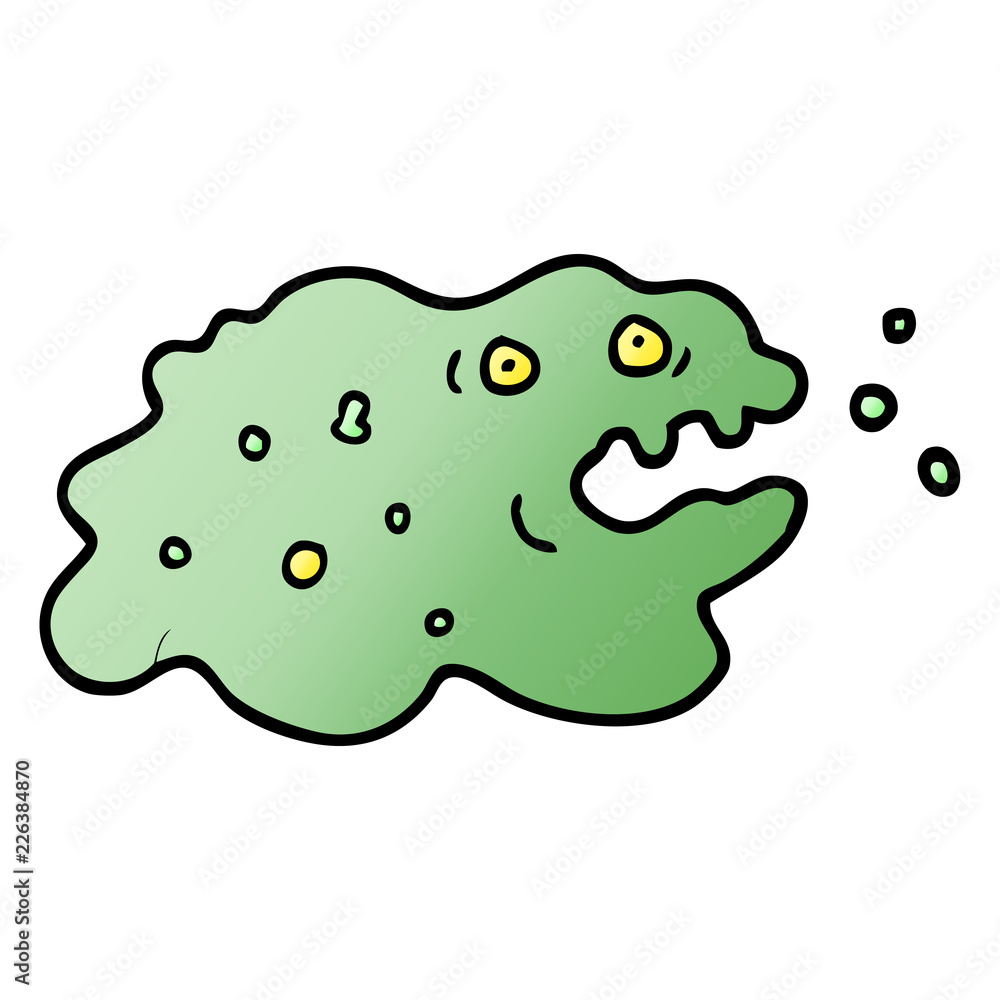 vector gradient illustration cartoon germ vector gradient illustration cartoon germ