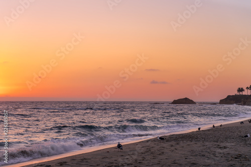 Sunset in Laguna Beach California