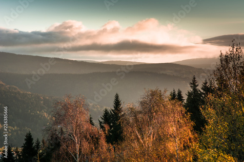 Jizerske Mountain, Spicak near Tanvald City, Czech Republic