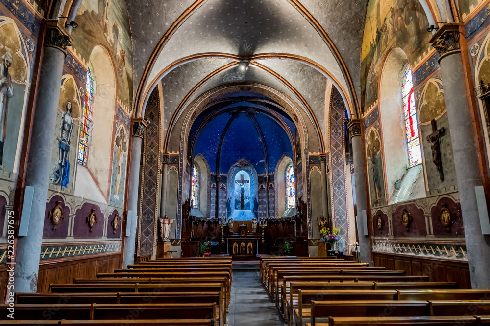 Fototapeta premium Église Saint-Ferreol de Murol