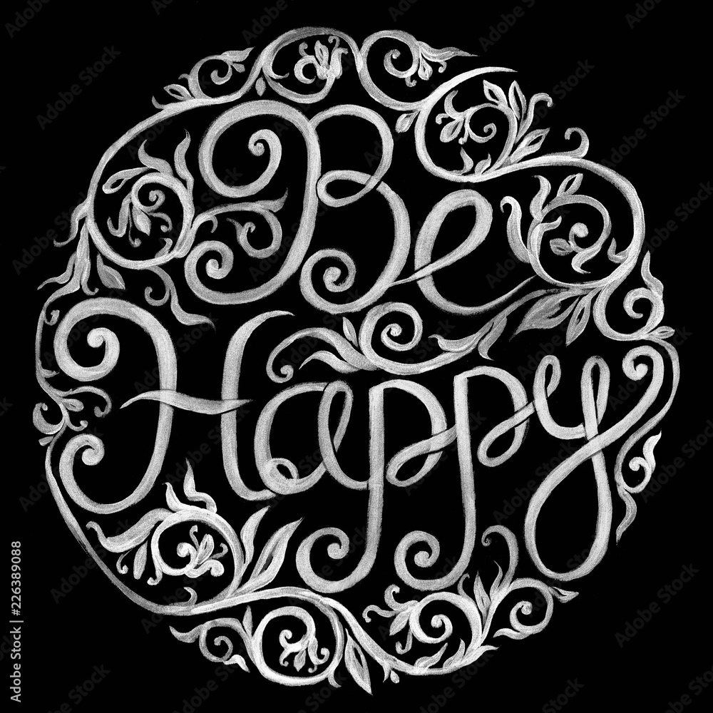 Be happy background Be happy background