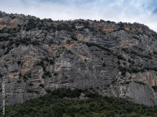 Klettergebiet Parete San Paolo Süd destra - Ape Maya - in den Gardaseebergen bei Arco