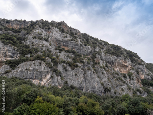 Klettergebiet Parete San Paolo Nord in den Gardaseebergen bei Arco
