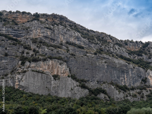 Klettergebiet Parete San Paolo Zentral in den Gardaseebergen bei Arco