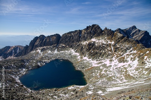 High Tatras National park - Vysne pleso, Slovakia, Europe photo