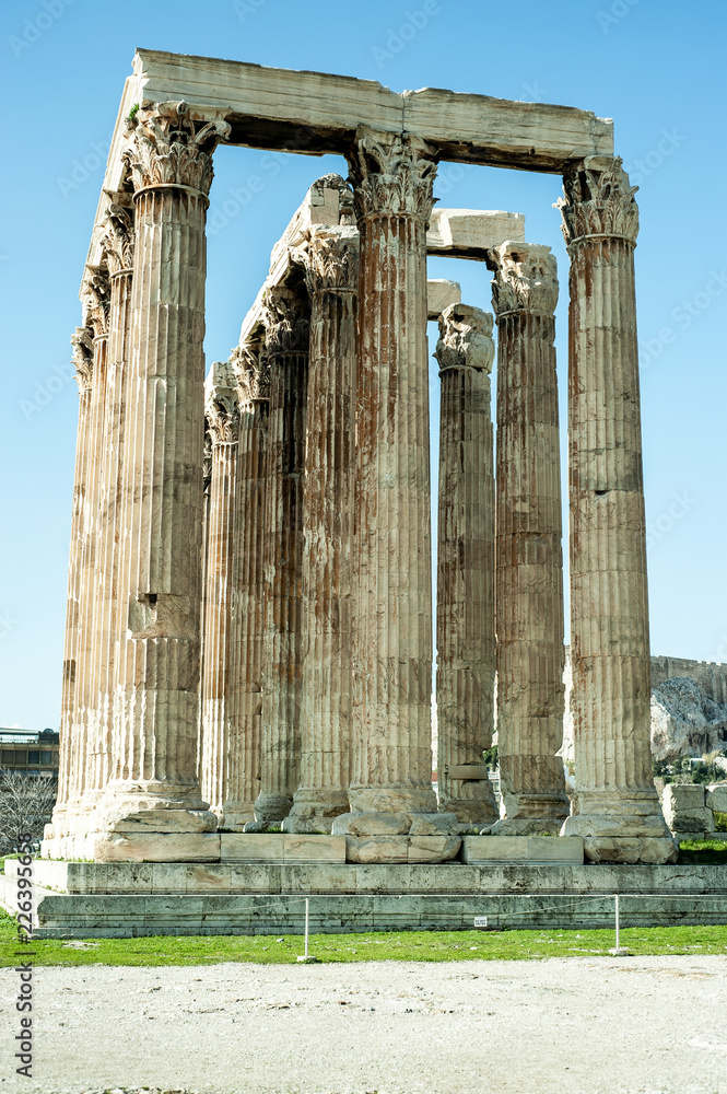Fototapeta premium Columns in Greece