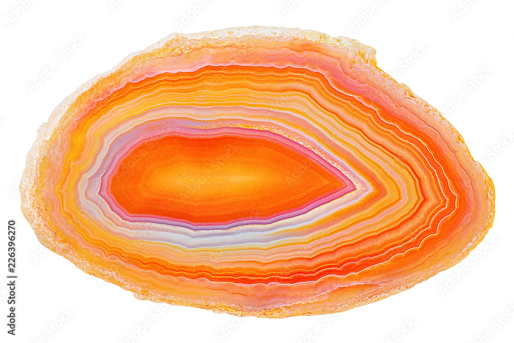 Orange 2025 agate stone