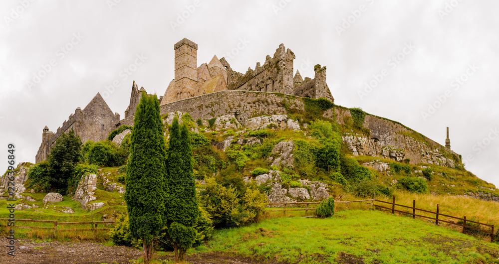 The Rock of Cashel in Co. Tipperary, Ireland. Cashel of the Kings and St. Patrick's Rock.