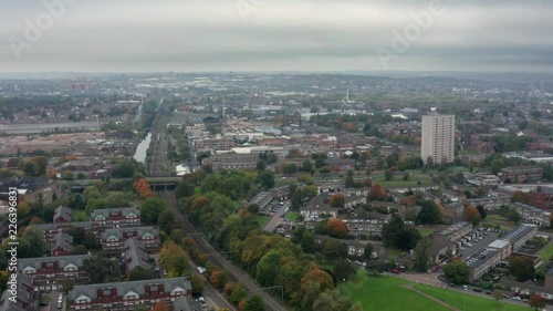 Wallpaper Mural Aerial view of Hockley in Birmingham,UK. Torontodigital.ca