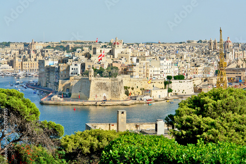 Landscape of La Valletta  -  the capital city of Malta.
 #226397235
