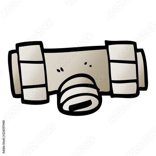 vector gradient illustration cartoon isolator valve