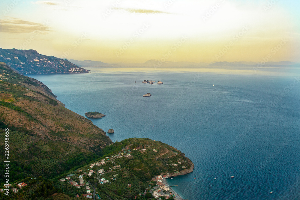  landscape of Sorrento's peninsula