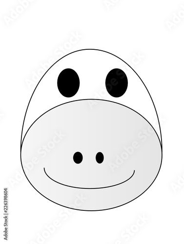 Image of Cow Face
