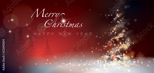 MERRY CHRISTMAS_HAPPY NEW YEAR_RED