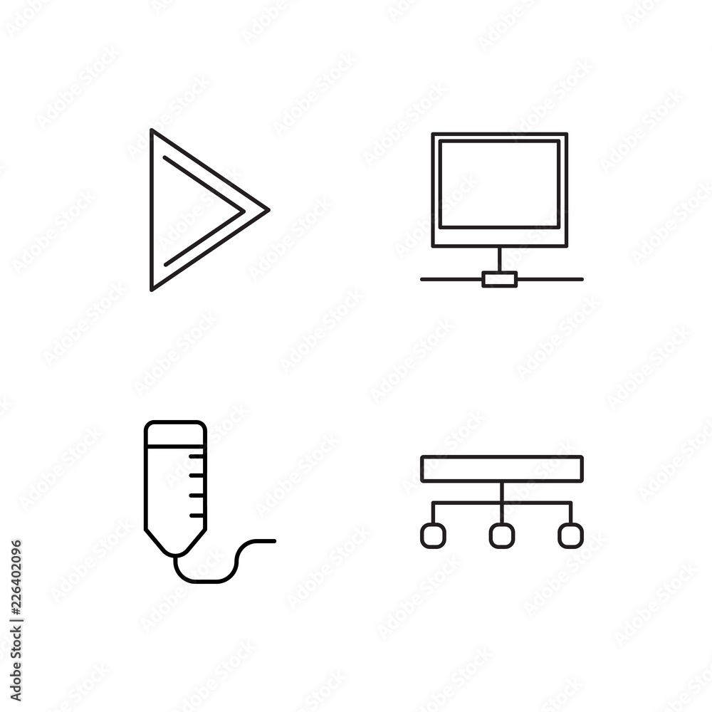 web simple outlined icons set web simple outlined icons set