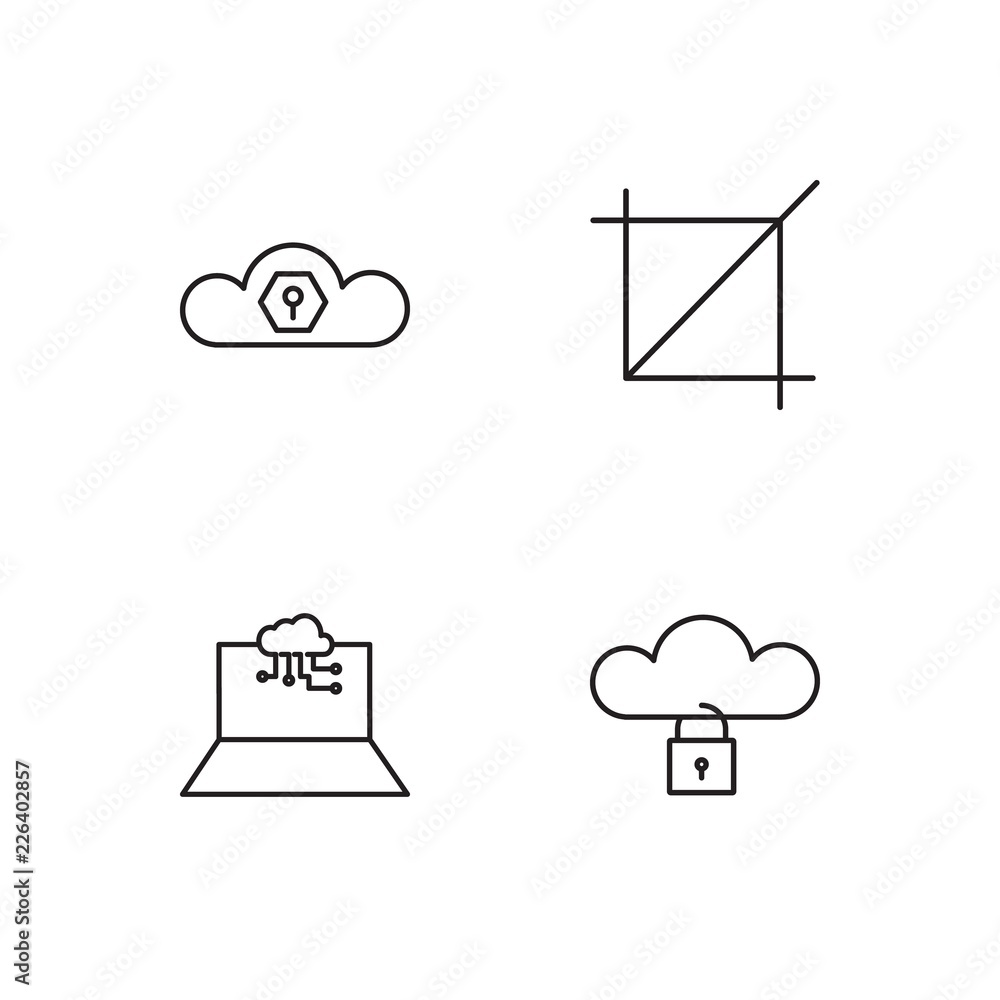 web simple outlined icons set web simple outlined icons set