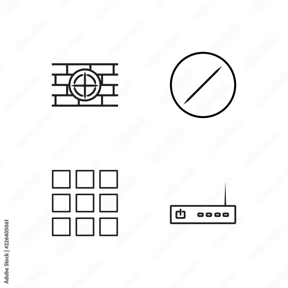 web simple outlined icons set web simple outlined icons set