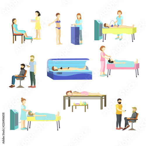 People watch their appearance and come to do cosmetology procedures, make a haircut, pedicure, manicures, etc.