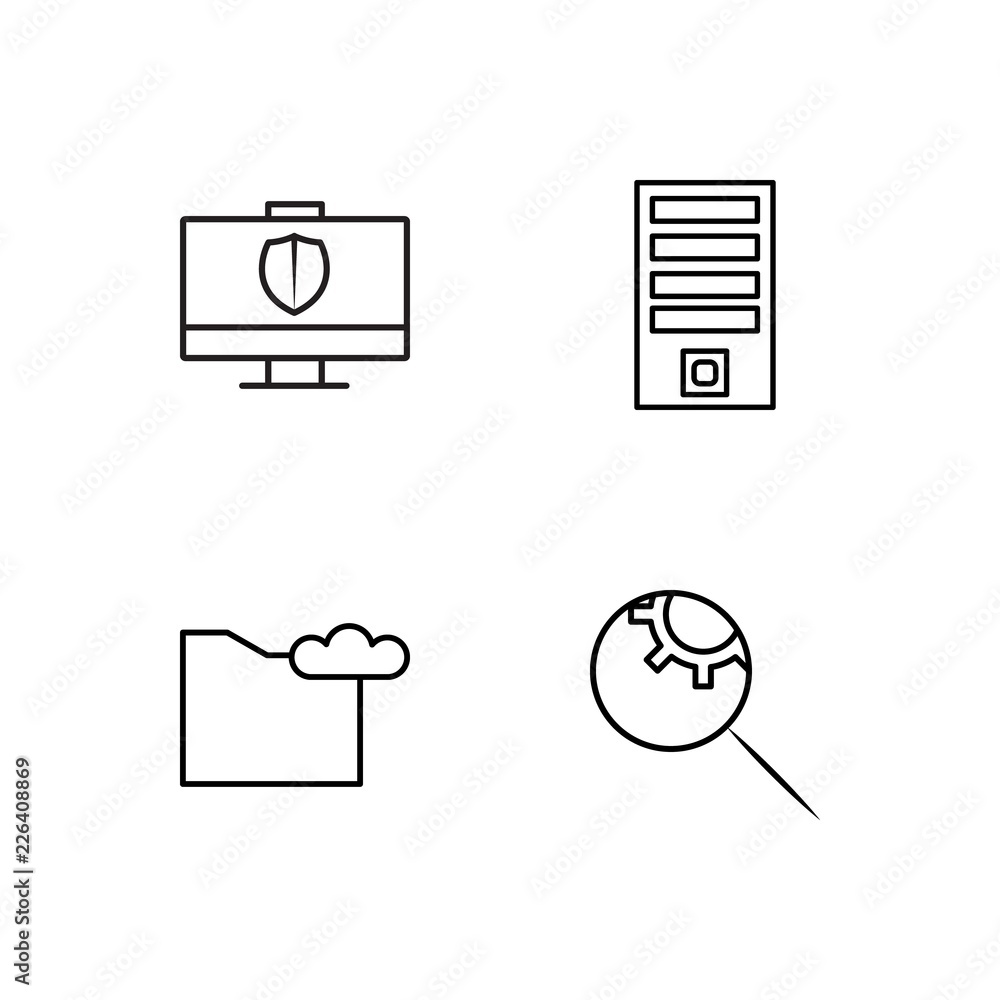 web simple outlined icons set web simple outlined icons set