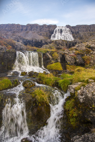 Dynjandi Waterfall  Iceland
