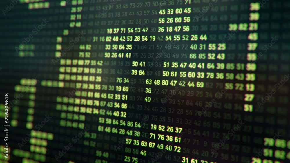 Technological background with representation of binary code. Binary digits in different configurations on colorful background like screen of computer. Animation of seamless loop. Technological background with representation of binary code. Binary digits in different configurations on colorful background like screen of computer. Animation of seamless loop.