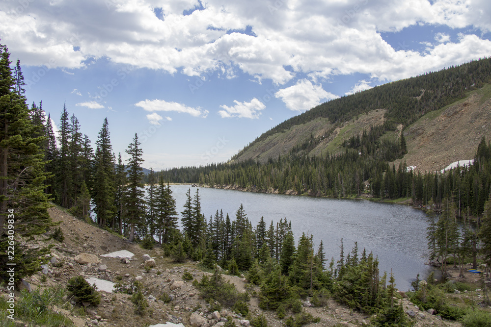 Mountain Lake in Colorado Mountain Lake in Colorado