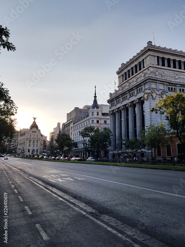 Calle de Alcalá - Street of Madrid - Spain