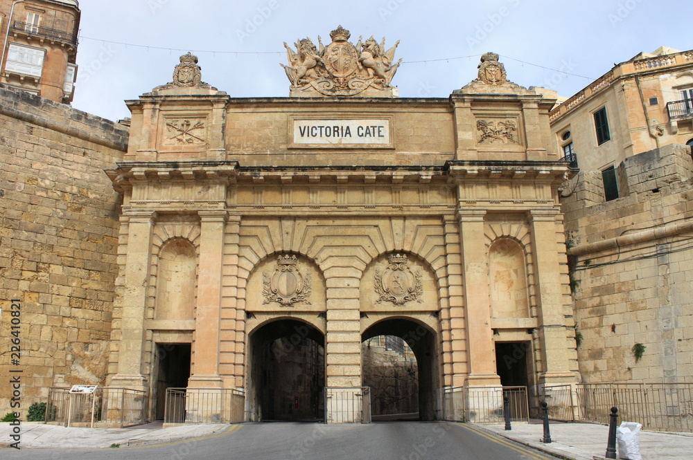 Victoria gate in Valletta, Malta